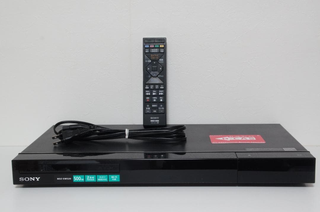 SONY BDZ-EW520 BDレコーダー 純正リモコン付 すぐ使えます