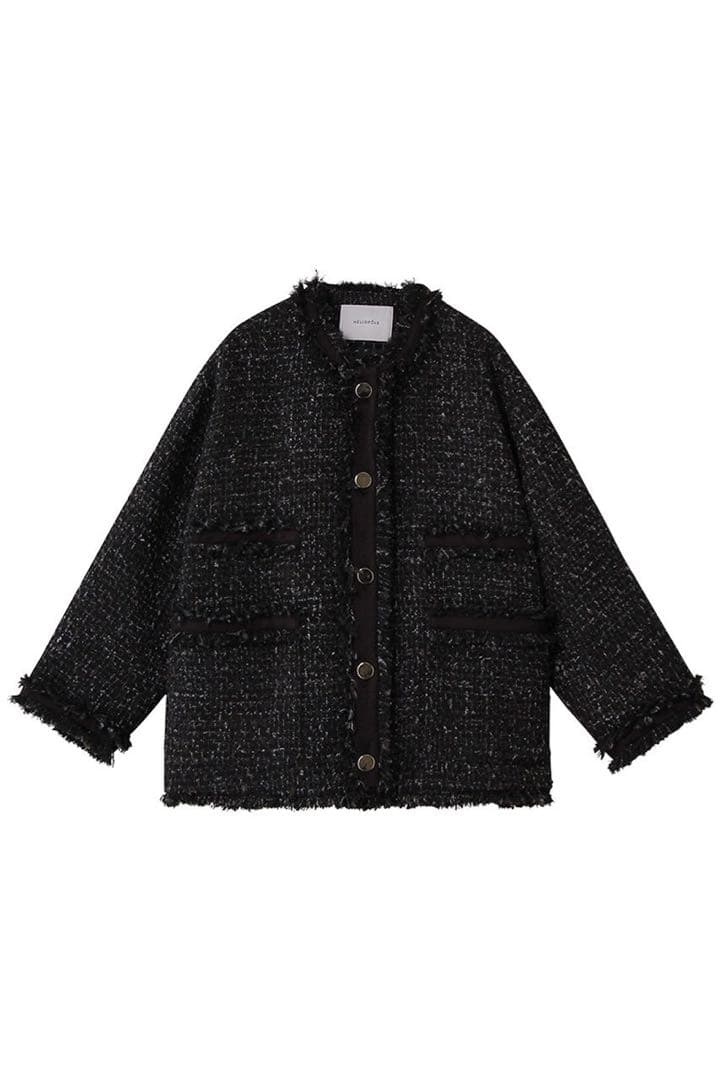 今季　HELIOPOLE エリオポール ツイード　ブルゾン　ジャケット