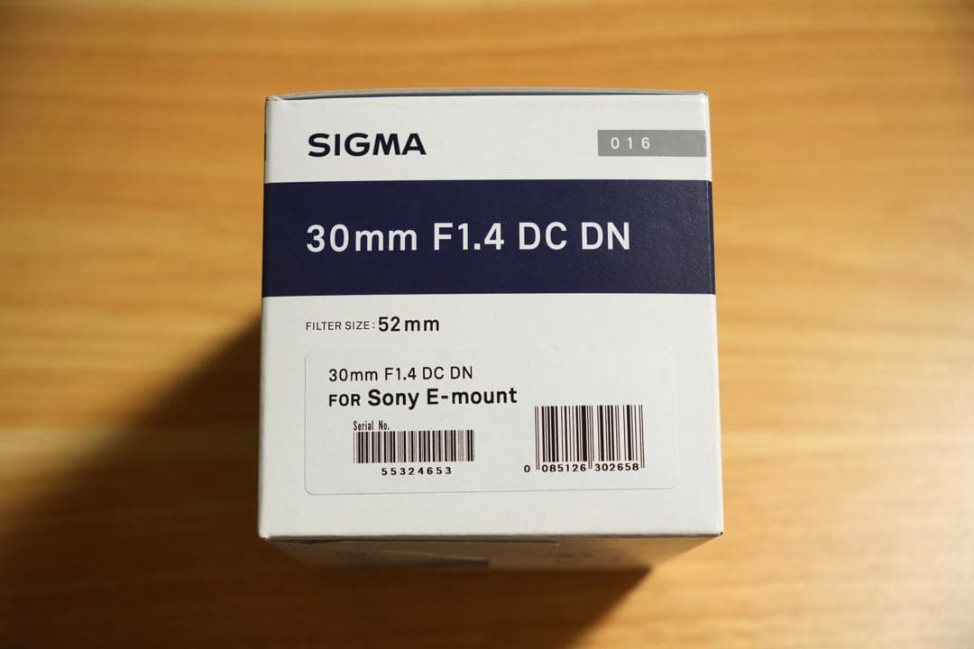 SIGMA 30mm F1.4 DC DN レンズ Sony Eマウント