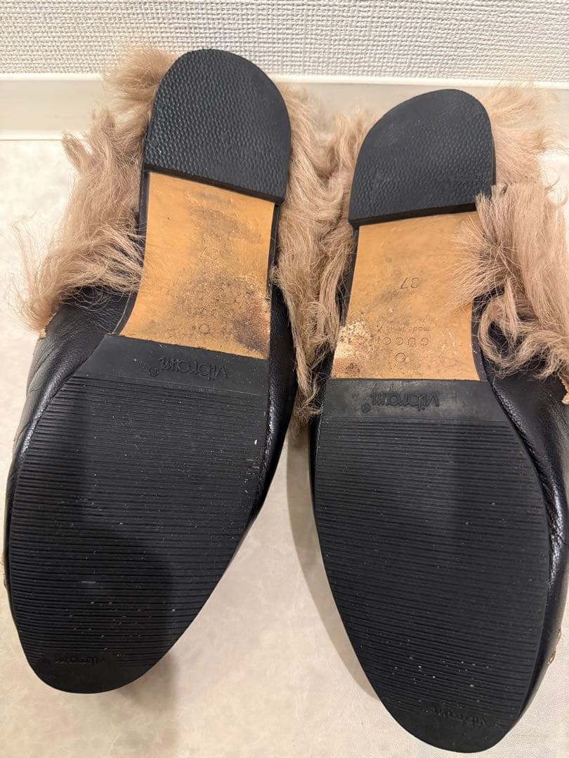 r*K様 グッチ　GUCCI プリンスタウン　フラットサンダルスリッパビースター