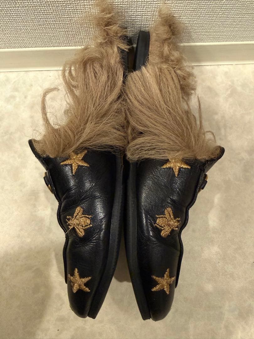 r*K様 グッチ　GUCCI プリンスタウン　フラットサンダルスリッパビースター