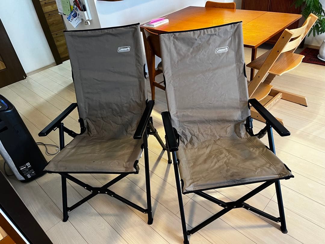コールマン(Coleman) レイチェア グレージュ2脚セット