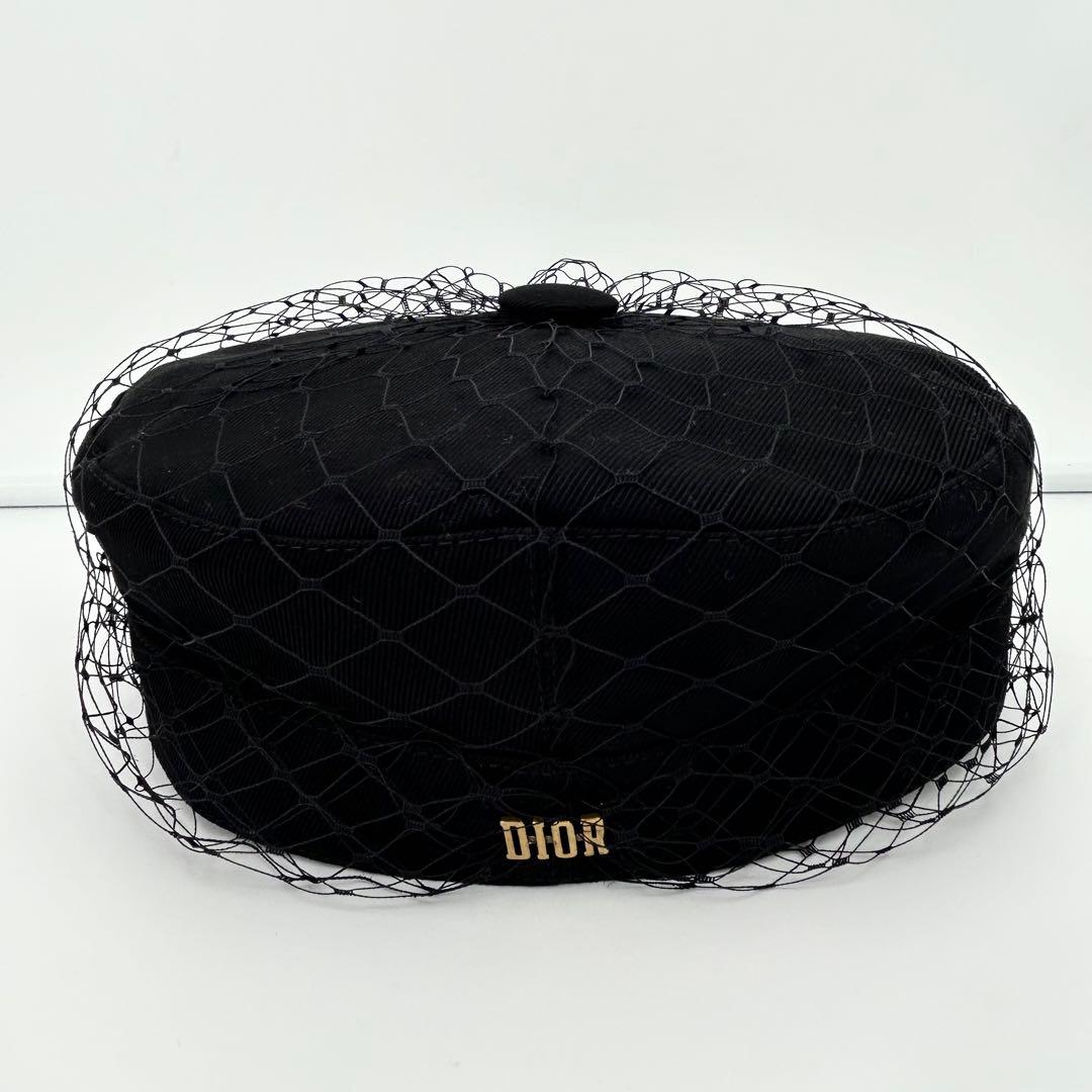 t*i様 極美品✨ディオール アーティ キャスケット ベール 金具 ブラック