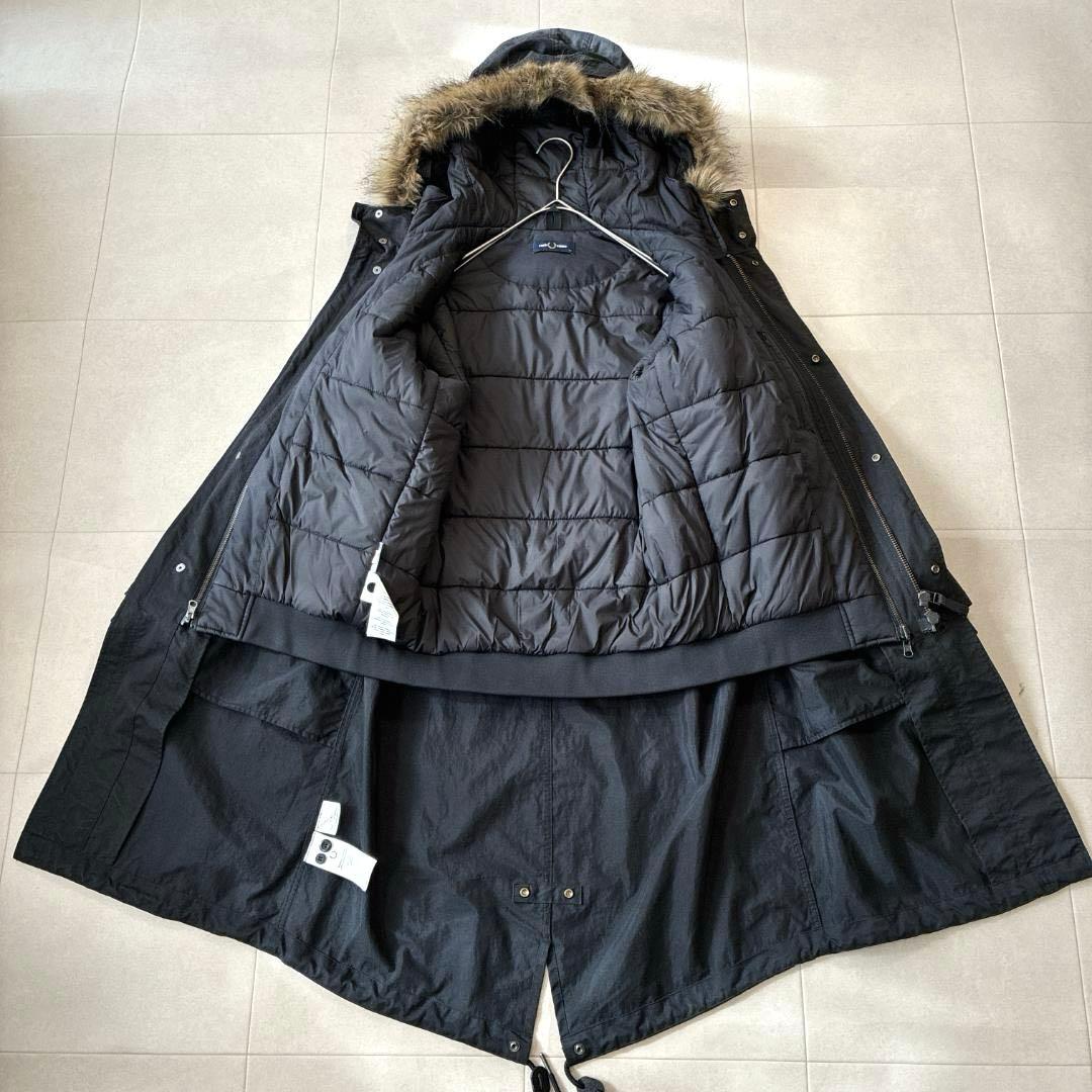 nekota♡フレッドペリー♡プリマロフト ライナー モッズコートパーカー