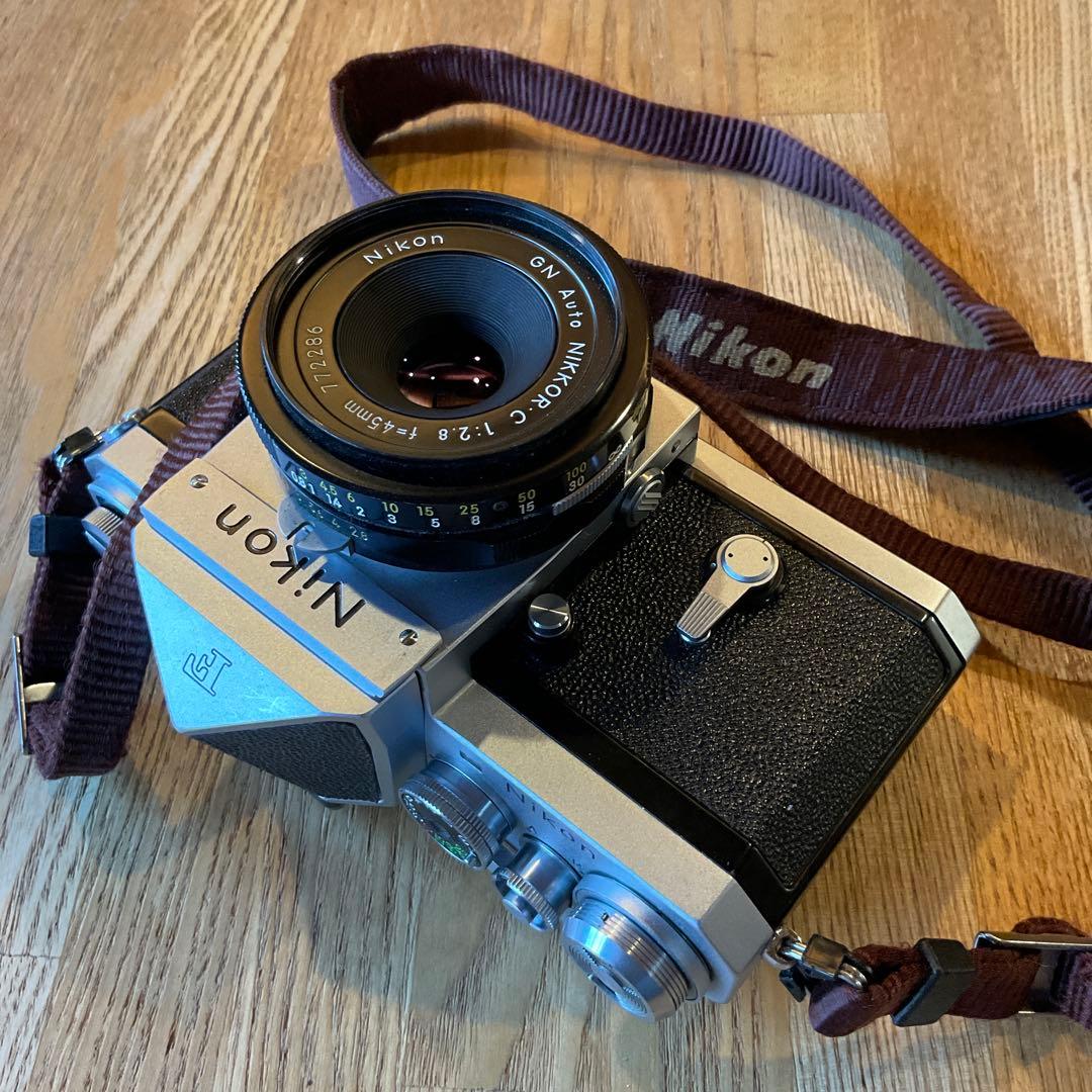 値下げ❗️Nikon F 一眼レフカメラ GNNikkor 45mm f/2.8