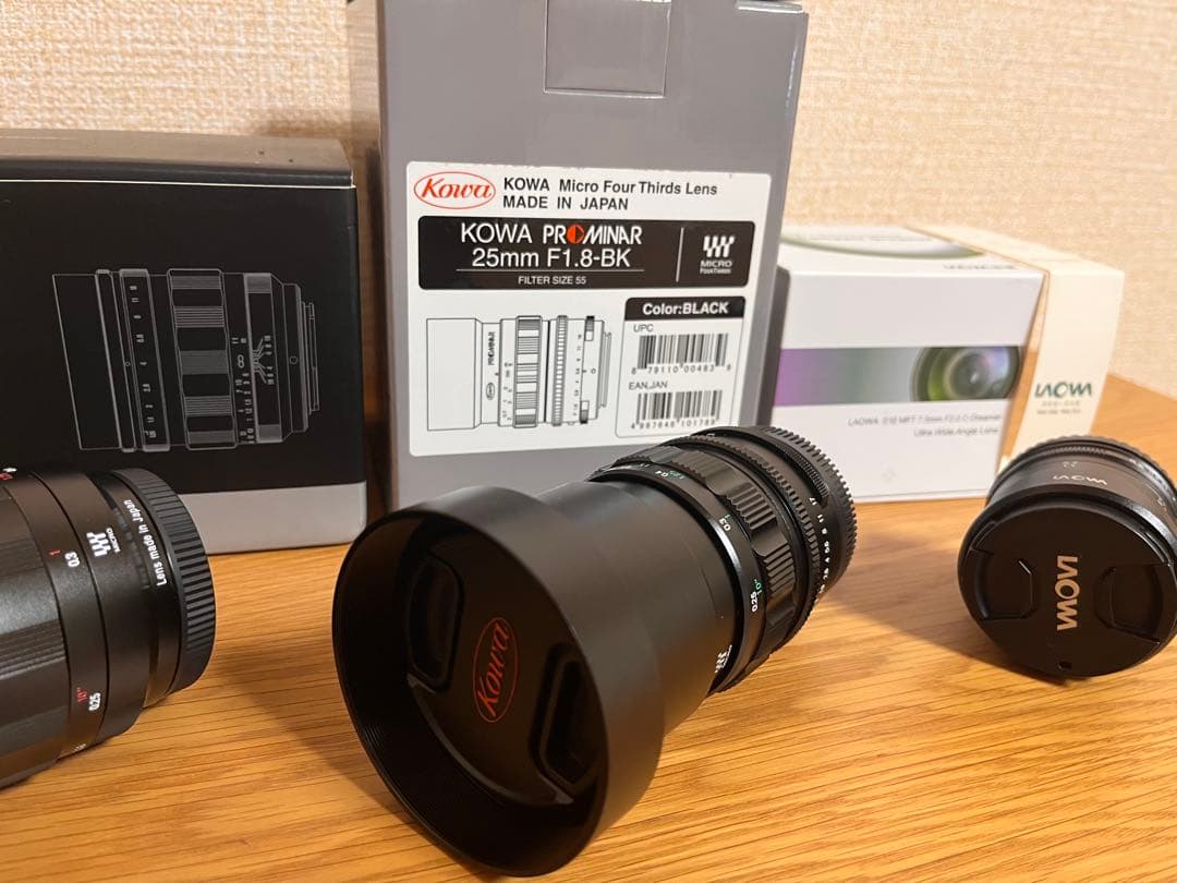 PROMINAR 25mm F1.8 MFT [ブラック]
