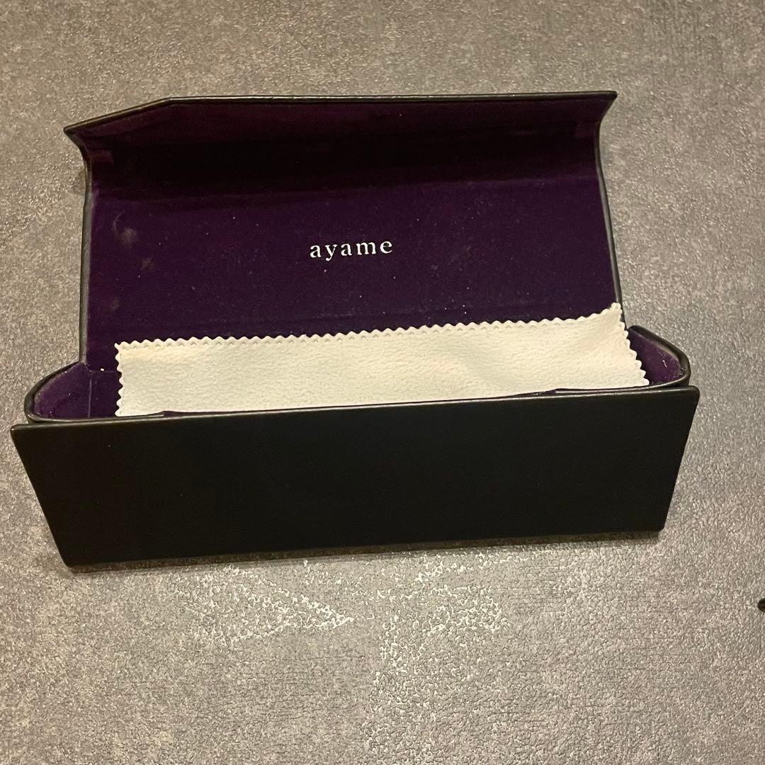 ayame CLUB-S BLACK サングラス　アヤメ　クラブエス ケース付