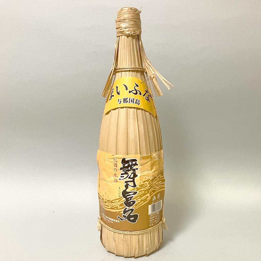 泡盛 花酒 舞富名 60度　古酒　詰め日　H18.4.8