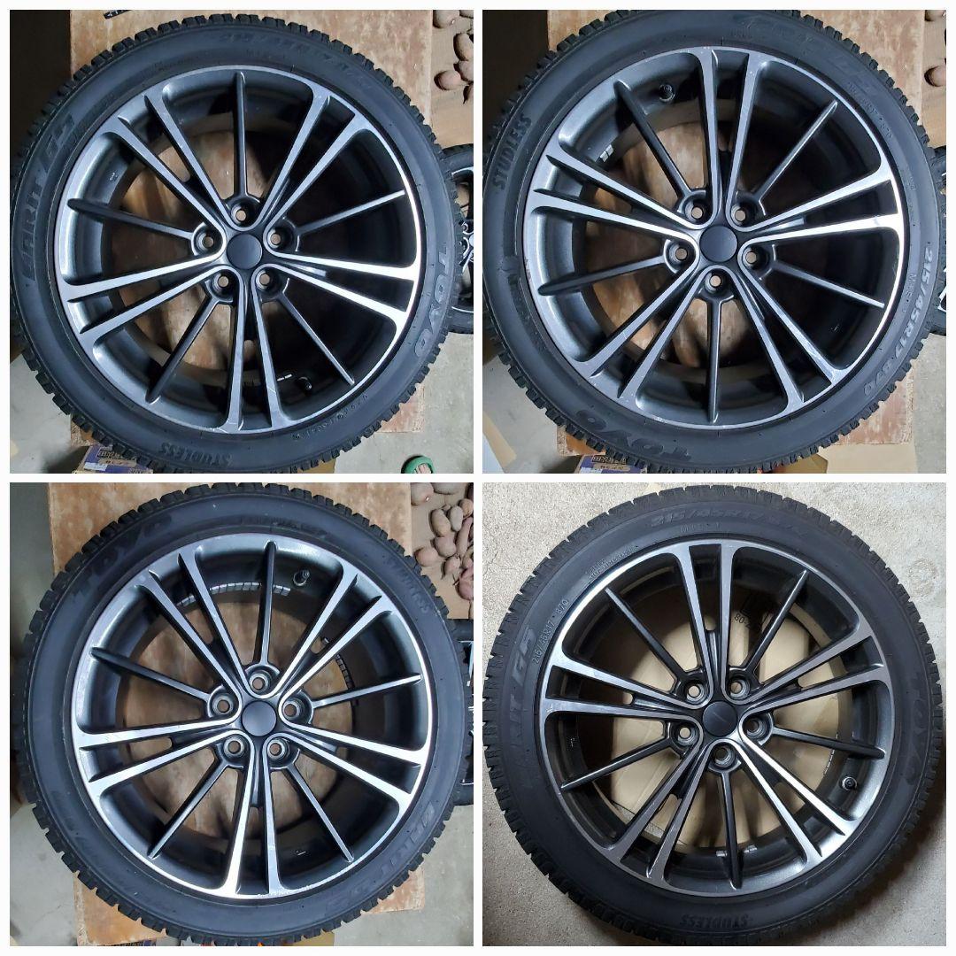 値下げ！86/BRZ ZN6/ZC6 純正ホイール 17インチ スタッドレス付き