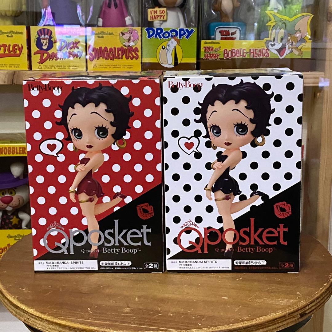 Qposket ベティブープ ベティちゃん フィギュア 2点セット レアカラー