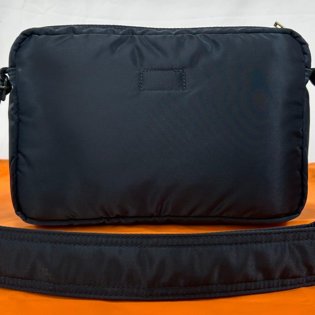 【未使用級/カード付き/現行】ポーター タンカー ショルダーバッグ 斜め掛け 紺