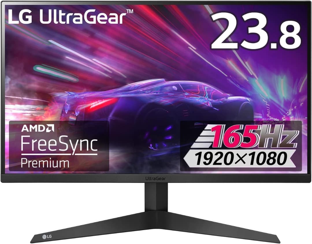 LG ゲーミングモニター UltraGear 24GQ50F-B 23.8インチ