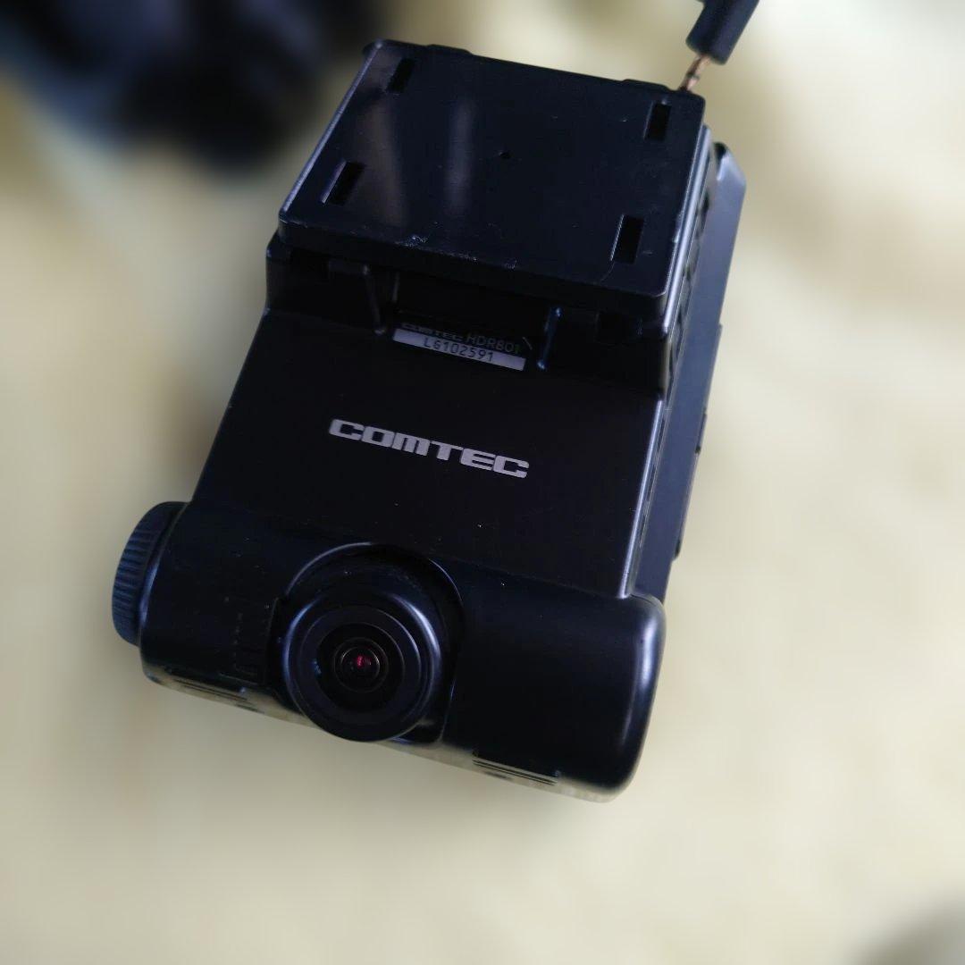 ✩送料込み✩COMTEC HDR801 前後型ドライブレコーダー