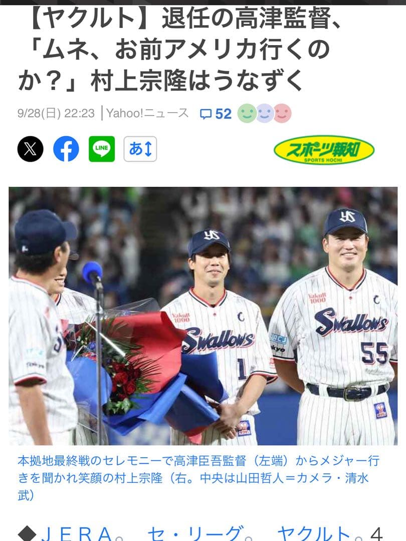 らぎょー。出品です！！新品 村上宗隆 史上最年少200号本塁打記念正規品