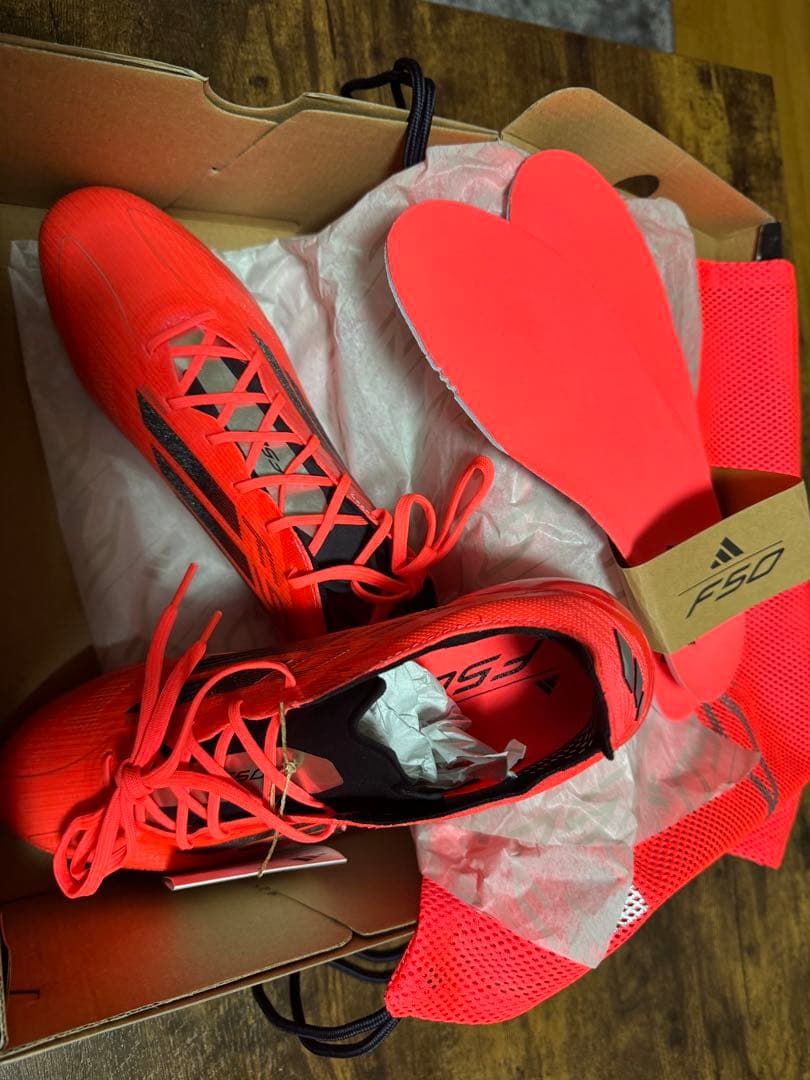 adidas F50 サッカーシューズ レッド