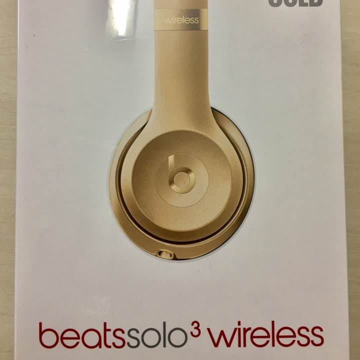 新品未開封 solo3ワイヤレス ゴールド&グロスブラック ペアーセット