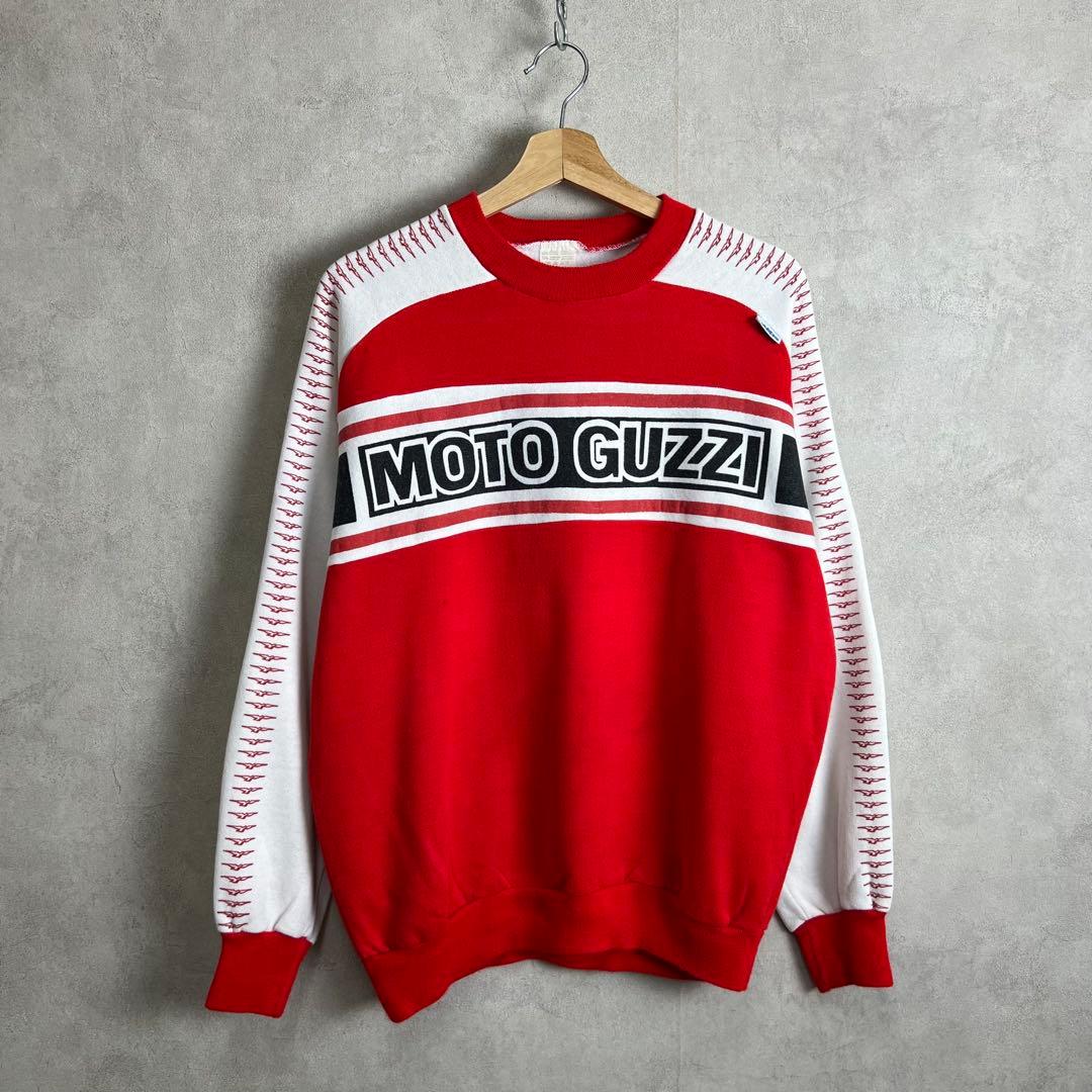 80s イタリア製 スウェットシャツ モトクロス レーシング vintage