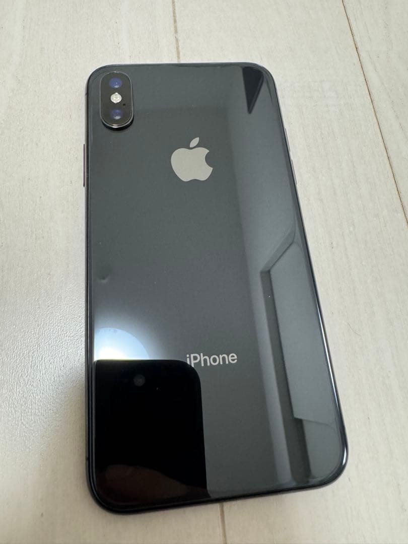 超美品 iPhone X スペースグレー 256GB SIMロックなし
