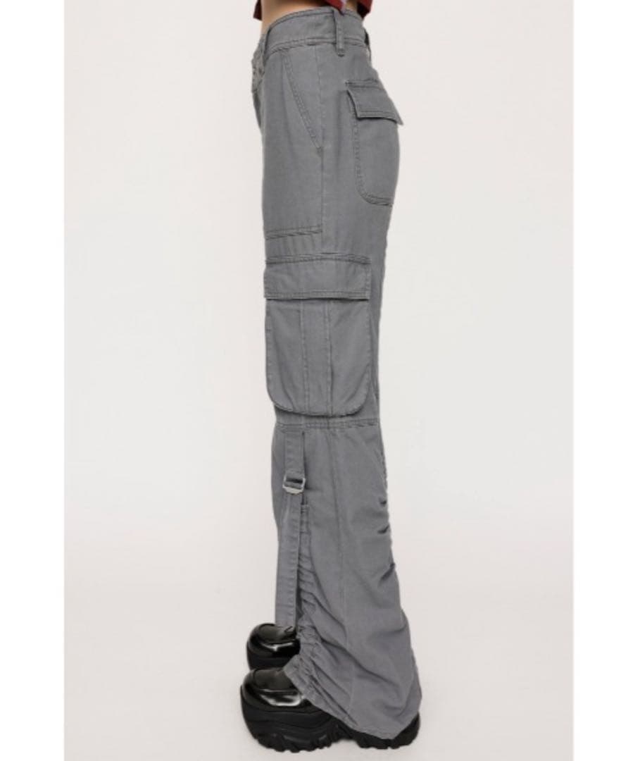 SLY ローウエスト ミリタリー フレアパンツ Y2K