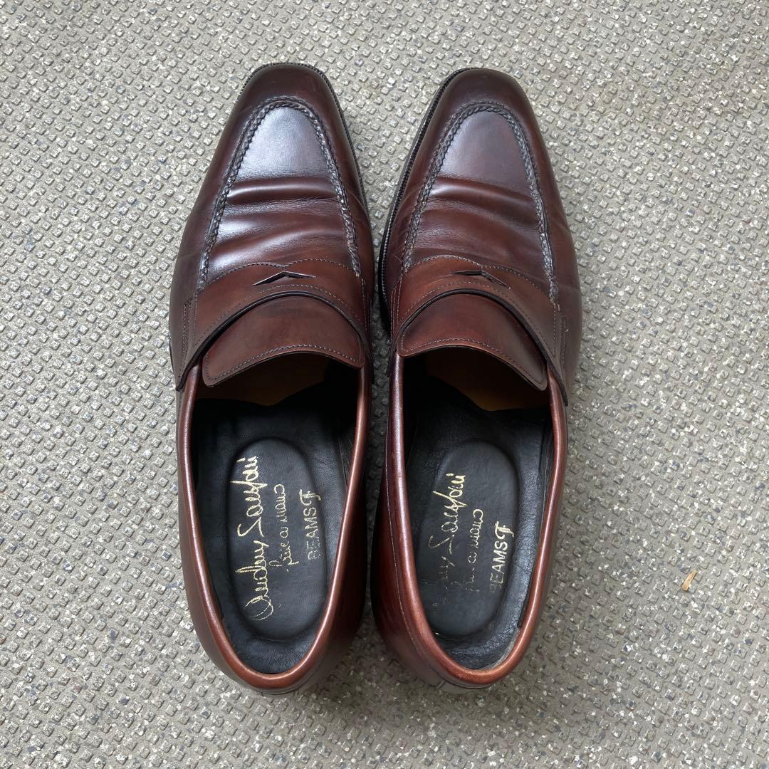 bamiki　Santoni ダークブラウン ドレスシューズ　#7