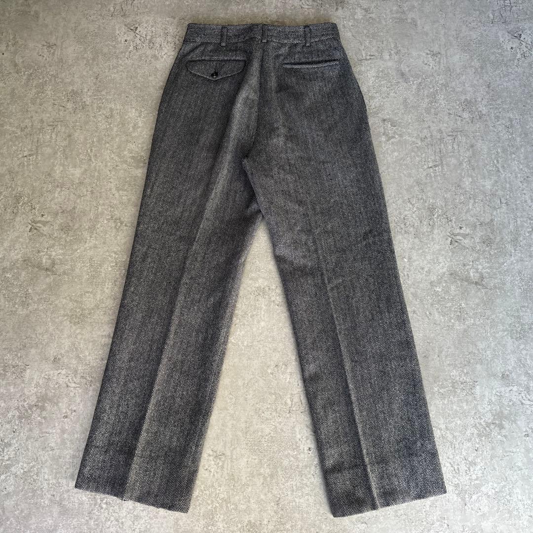 80's デカオム コムデギャルソンオム【M】ウール ツイード ヘリンボーン