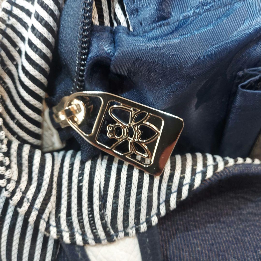 Think Bee! ノバビアンカ ビーズ トートバッグ ゴブラン織り