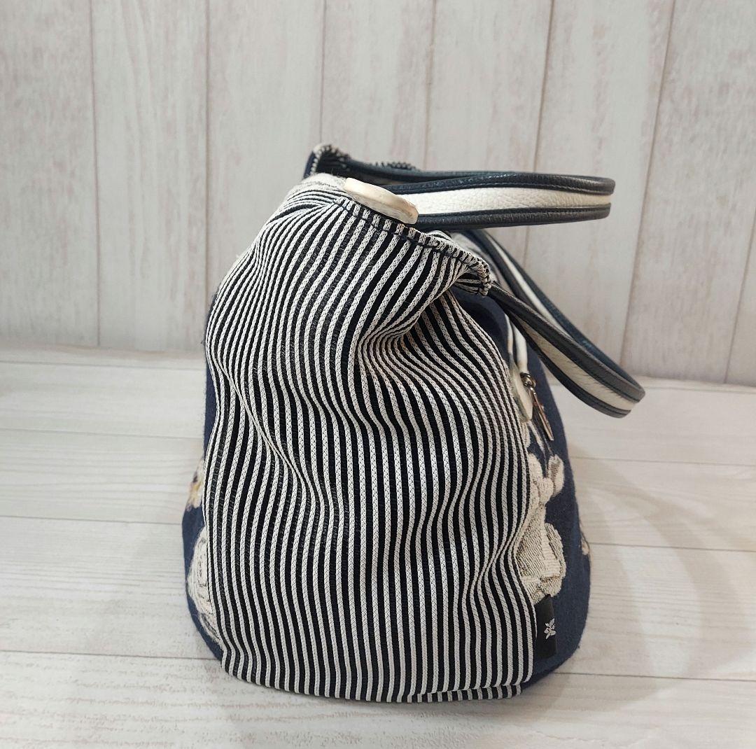 Think Bee! ノバビアンカ ビーズ トートバッグ ゴブラン織り