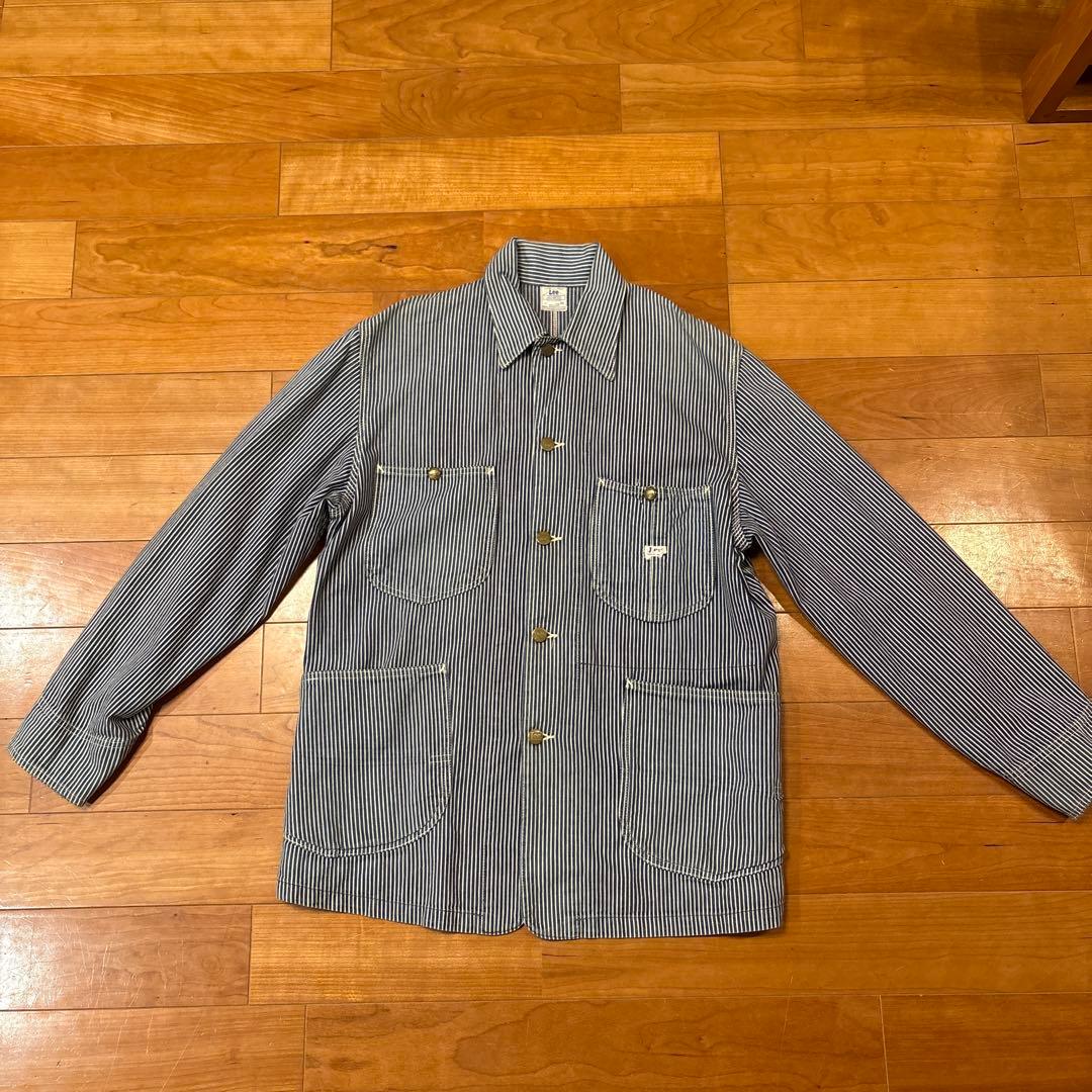 Lee ヒッコリーストライプ カバーオール LOT2412 日本製