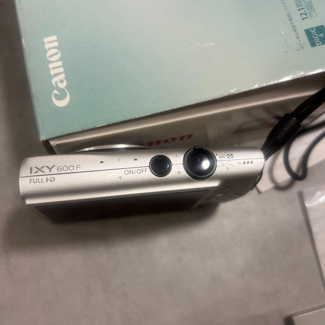 美品　Canon IXY 600f シルバー 動作良好