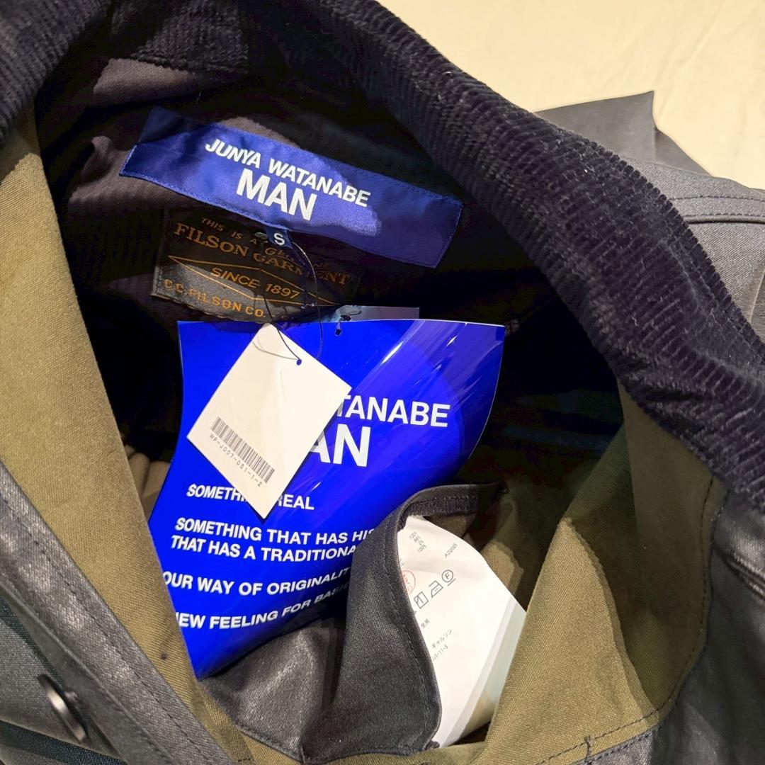 25aw新品 ジュンヤワタナベマン FILSON Wネーム コーティングブルゾン