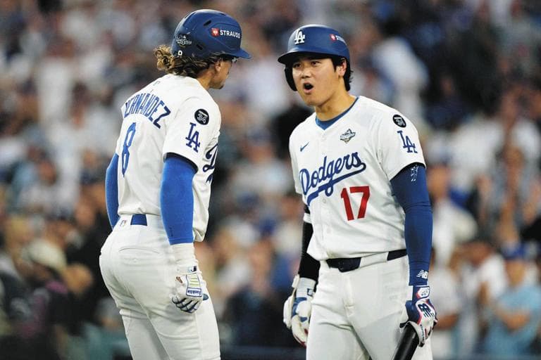 大谷翔平2025WSホームReplicaジャージ♯34&WS2025パッチ付　L