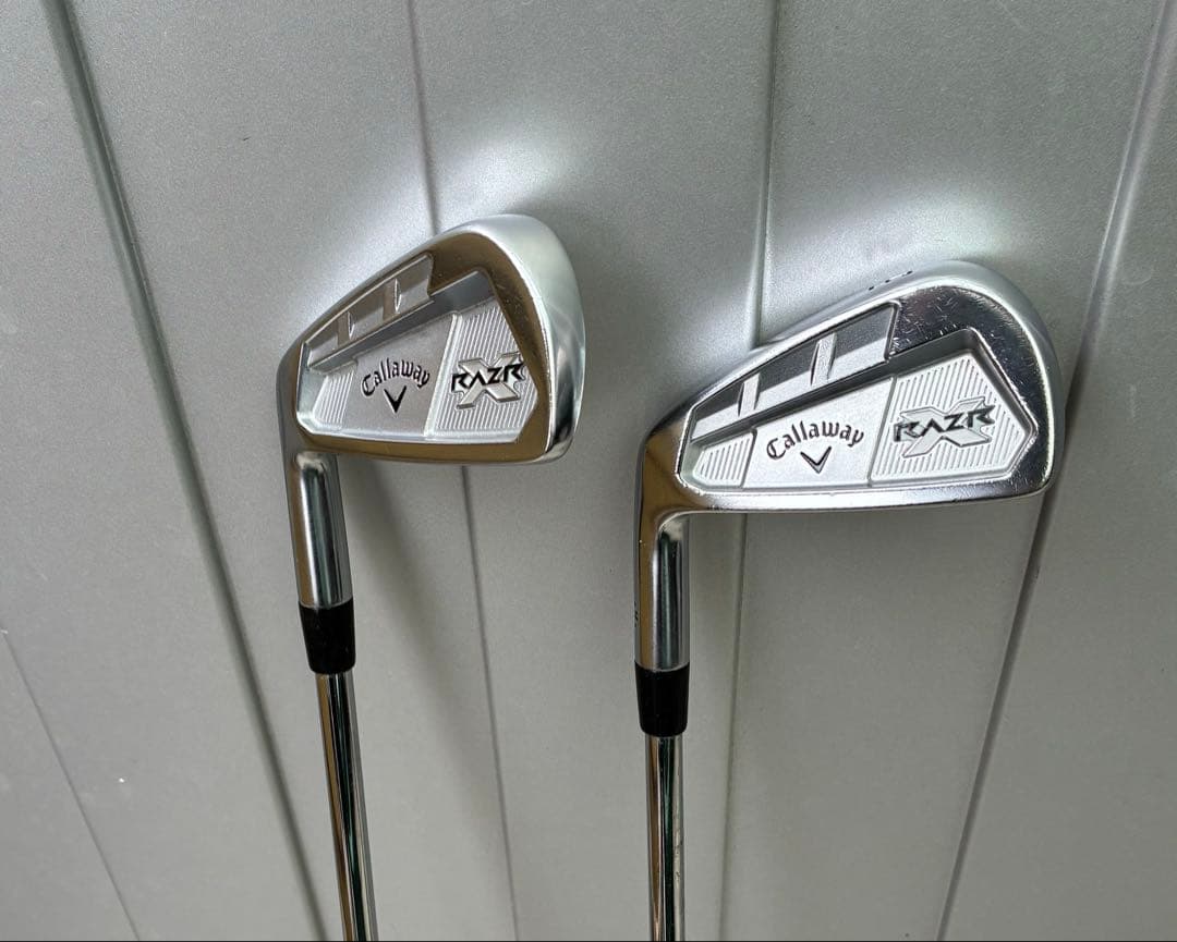 左利き レフティRAZR キャロウェイ ゴルフ アイアン4番、5番　2本セット
