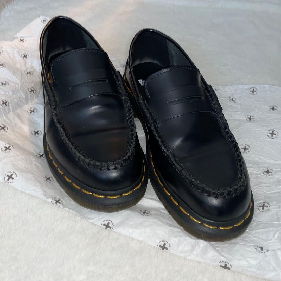 ドクターマーチン ローファー UK5 黒
