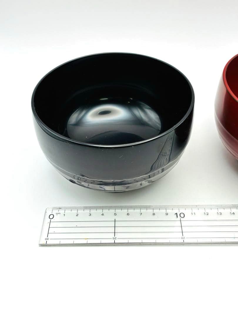 新品未使用　輪島塗　うるし工芸なかたに　漆器　黒　赤