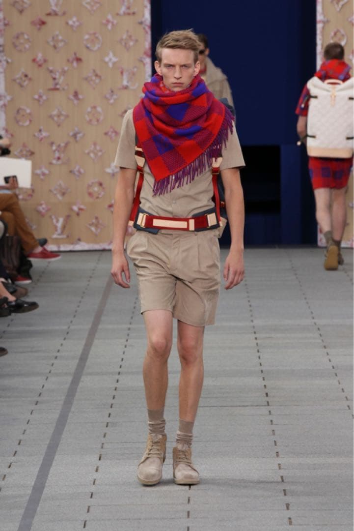 LOUISVUITTON 2012SS ダミエマサイ ストール