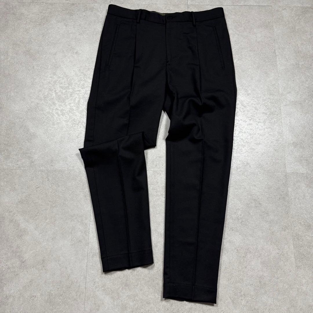 美品♡インコテックス 1.0 TAPERED FIT ウール ストレッチ 黒 L