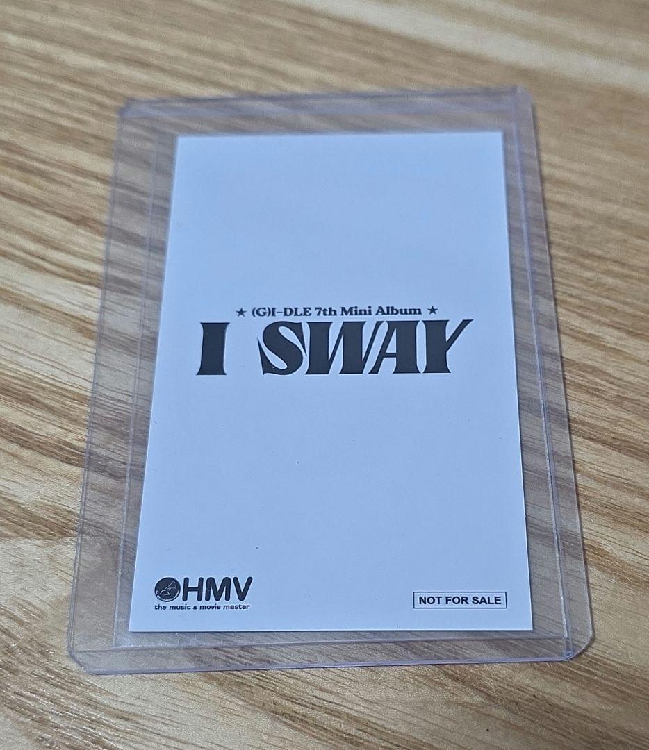 (G)I-DLE 7th Mini Album I SWAY HMV特典 ウギ