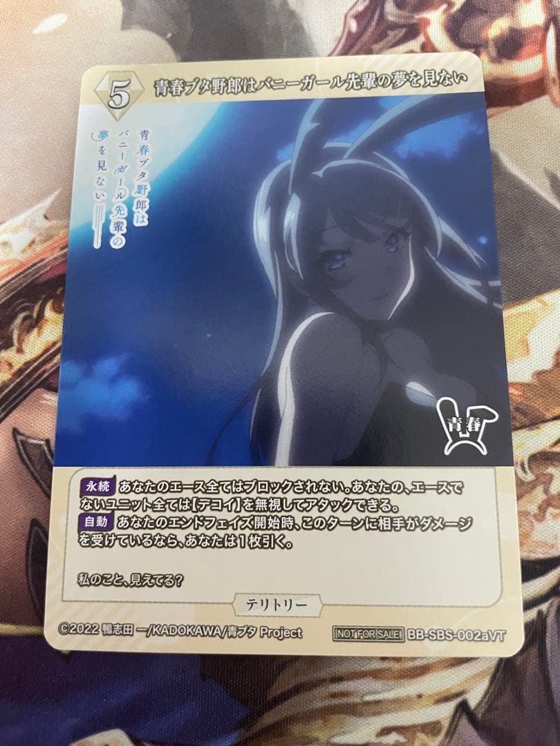 シュレディンガーの兎　桜島麻衣　VT テリトリー　ビルディバイド　青ブタ