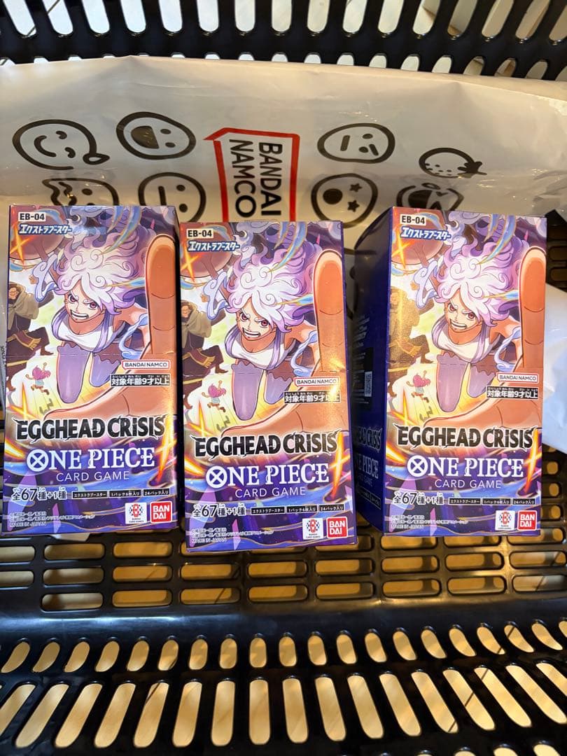 EGGHEAD CRISIS エッグヘッドクライシス　3BOX テープカット