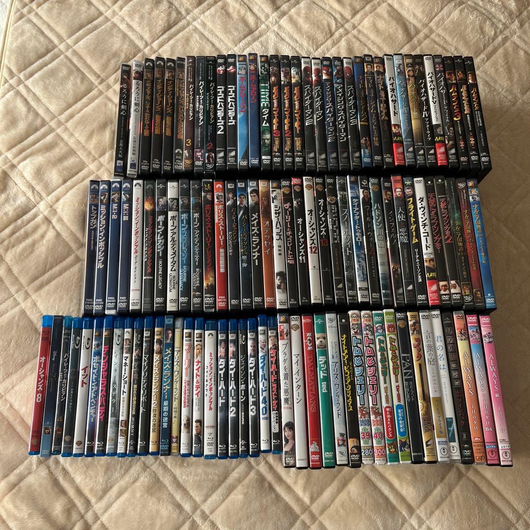 洋画・邦画　DVD・Blu-ray 109点　まとめ売り