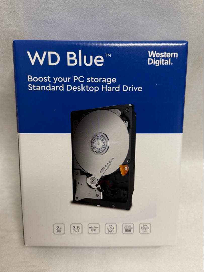 WD Blue 8TB 内蔵HDD WD80EAAZ 未使用品
