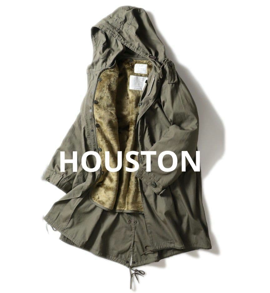 【美品】HOUSTON M-51パーカー モッズコート M