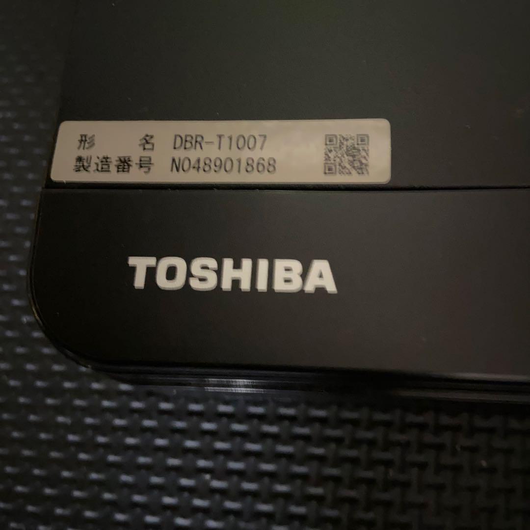 TOSHIBA DBR-T1007 Blu-rayレコーダー