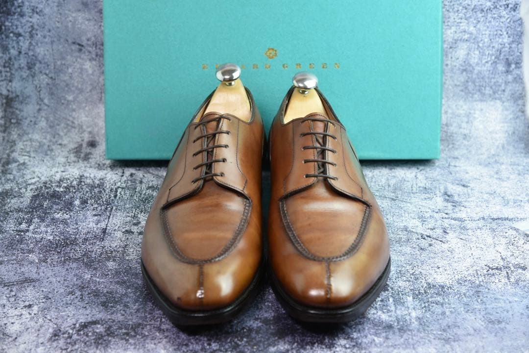 エドワードグリーン　ドーバー　 9.5E　606ラスト　箱・シュークロス・冊子付