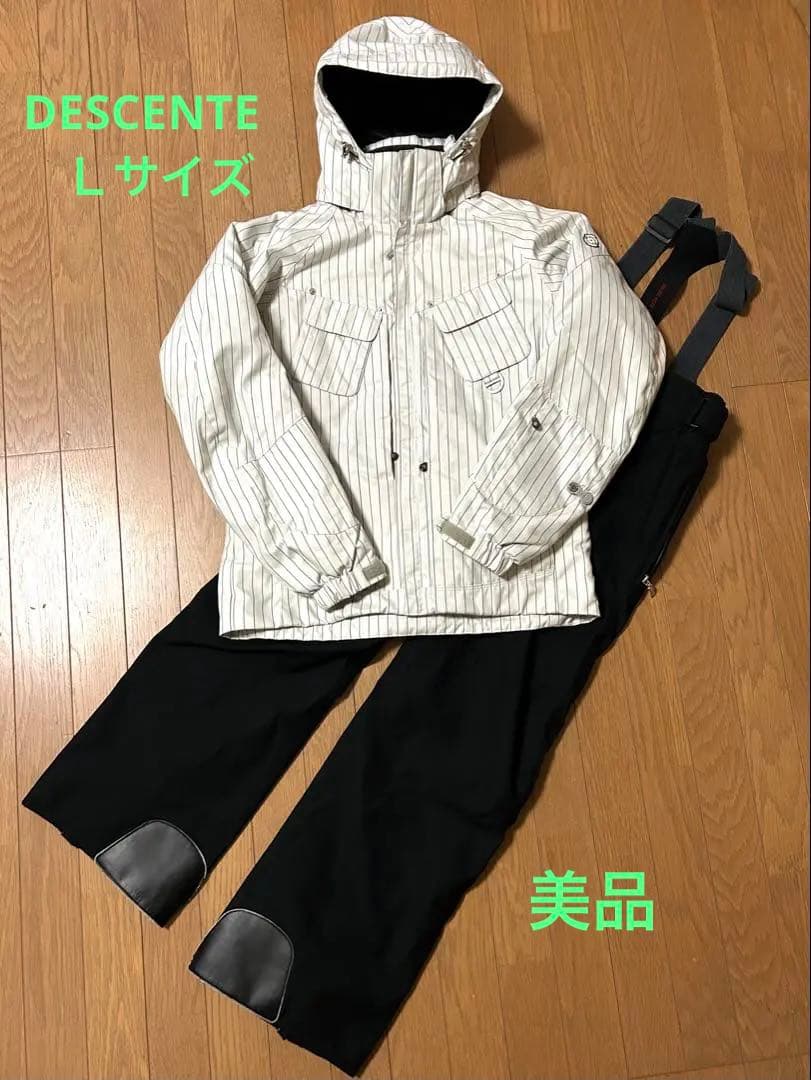 DESCENTE デサント スノーボードウェア スキーウェア 上下 11号 Ｌ