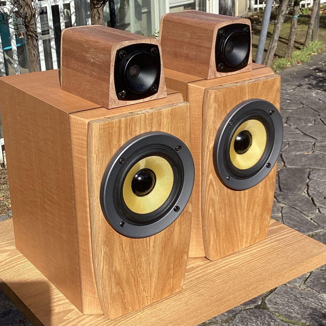 独立トップ型ホーンツィーター＋12cmリアバスレフ　マニア好みスタイル