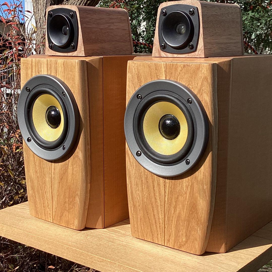 独立トップ型ホーンツィーター＋12cmリアバスレフ　マニア好みスタイル