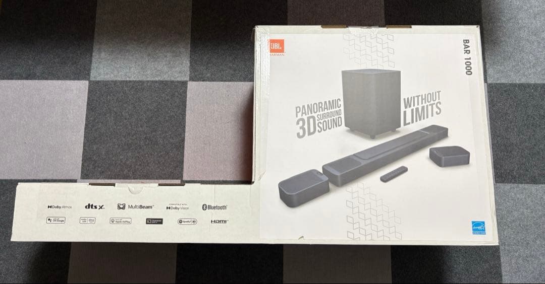 【新品】JBL BAR 1000 サウンドバー