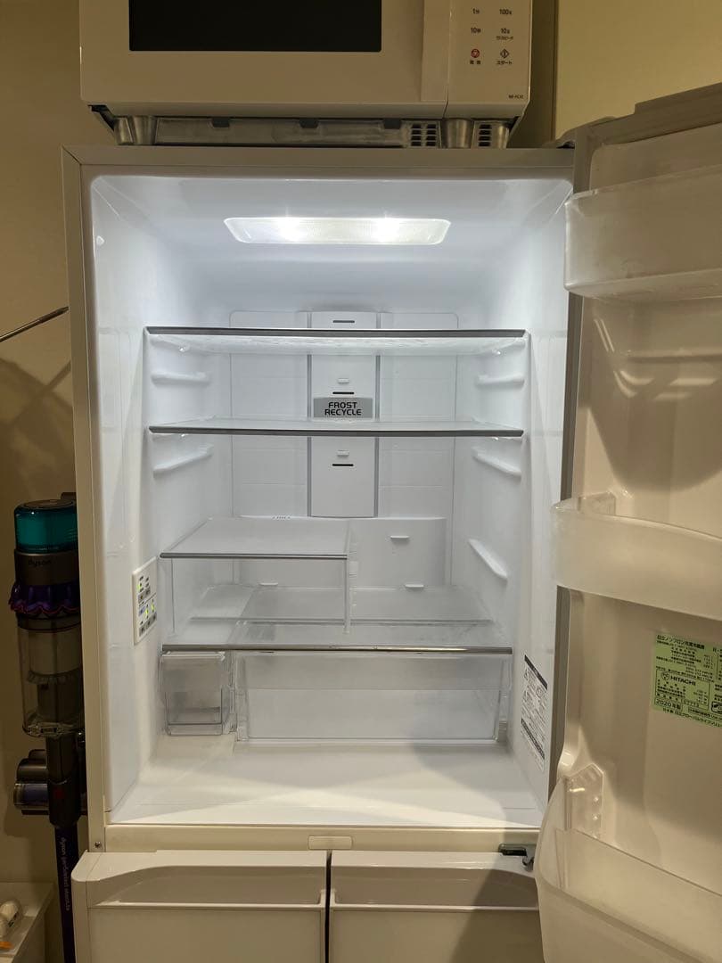 HITACHI 冷蔵庫 R-S40K(XW) 401L 2020年製