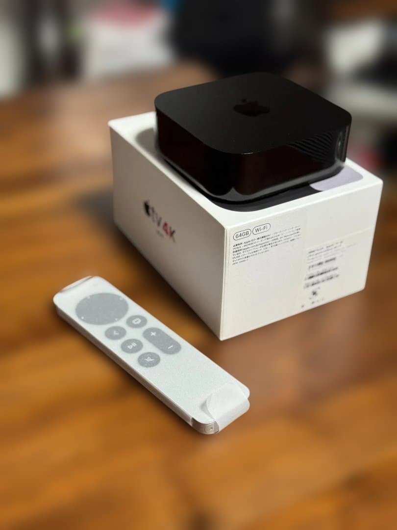 Apple TV 4K 第3世代 64GB（Wi‑Fi）箱あり